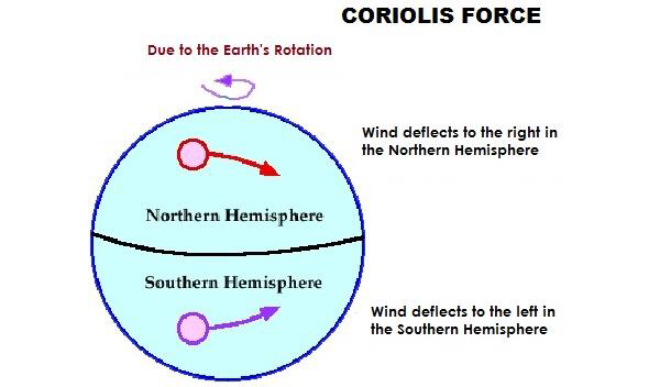 meaning of coriolis force in punjabi